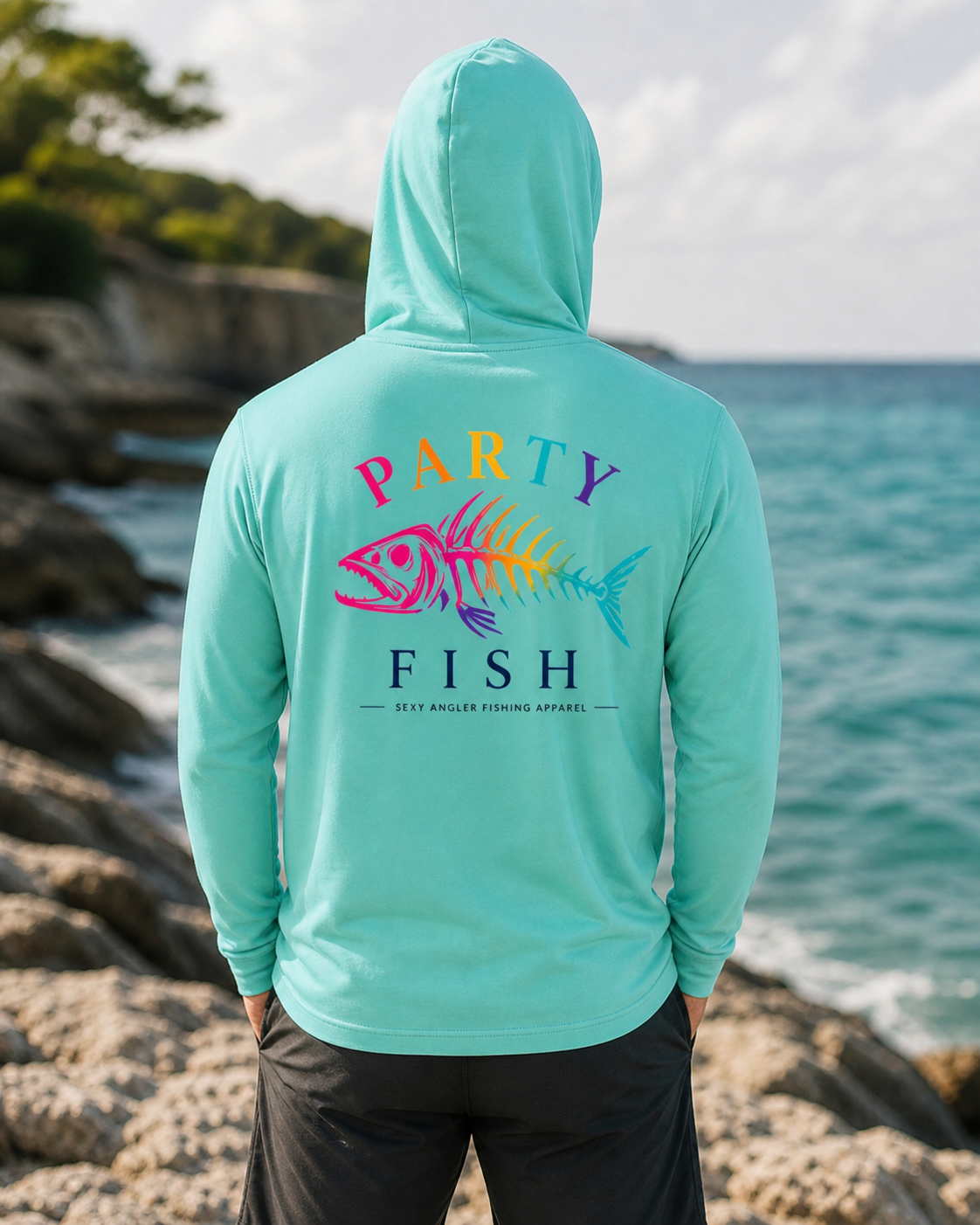 Party Fish Premium Heavy Hoodie