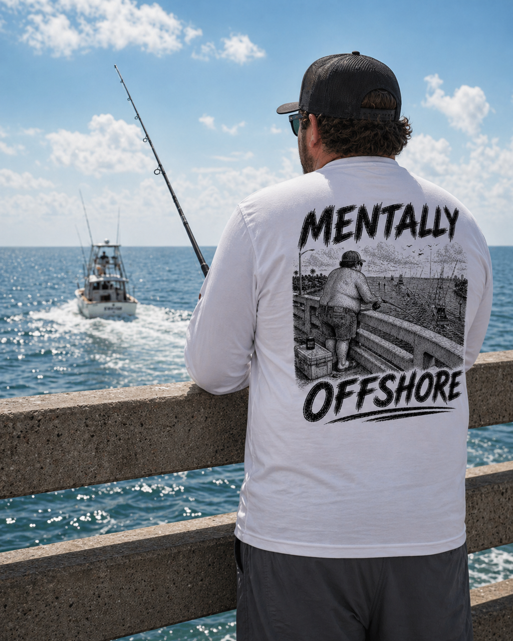 Mentally Offshore Performance Long-Sleeve