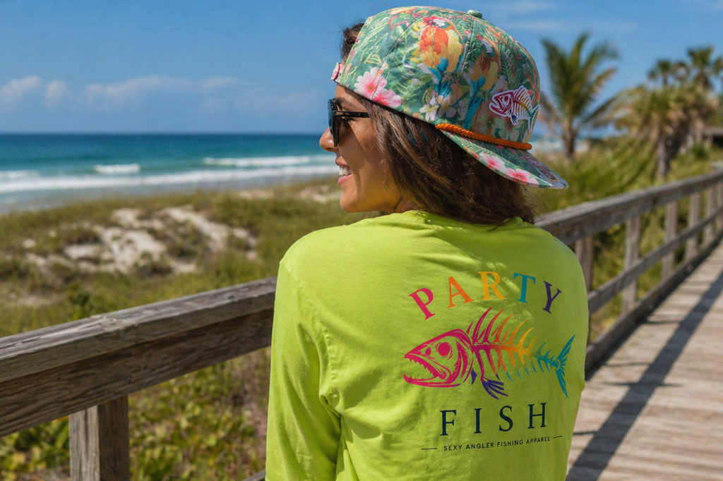 Party Fish Premium Performance Long-Sleeve