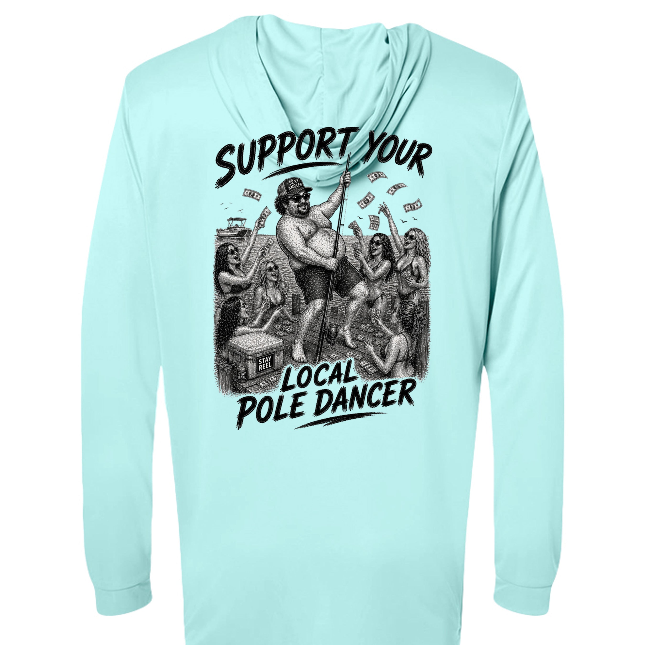 Aqua Blue - 220P - BACK