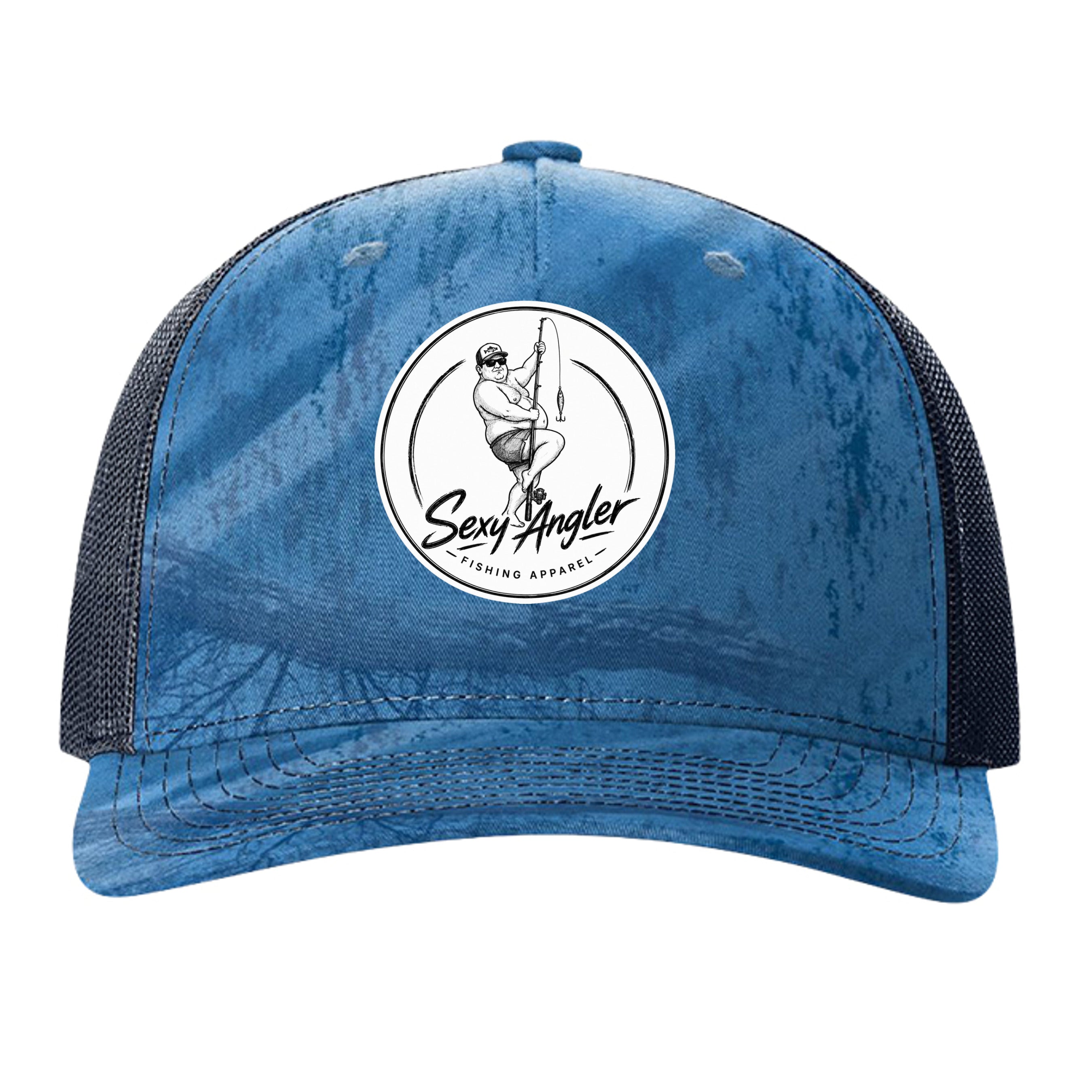 Realtree Fishing Light Blue/ Navy - 112PFP - FRONT