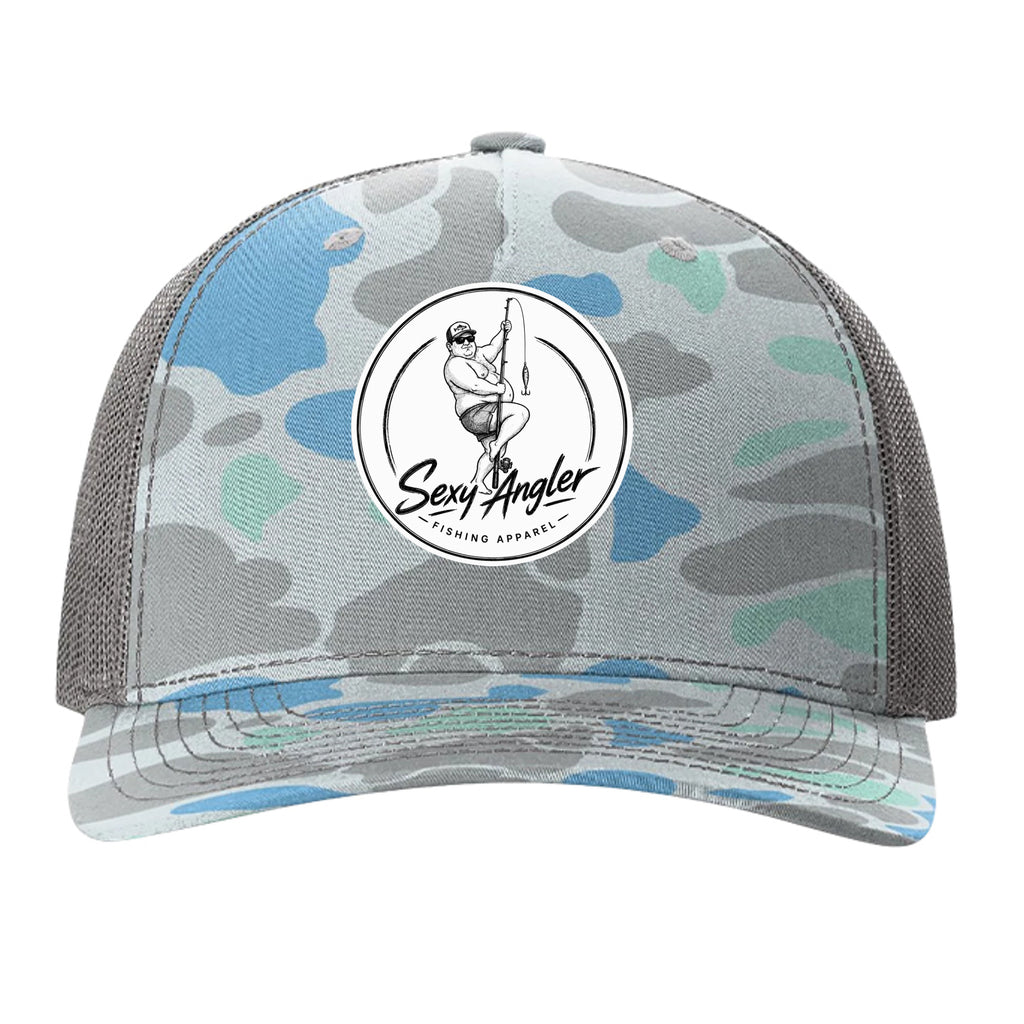 Saltwater Duck Camo/ Charcoal - 112PFP - FRONT