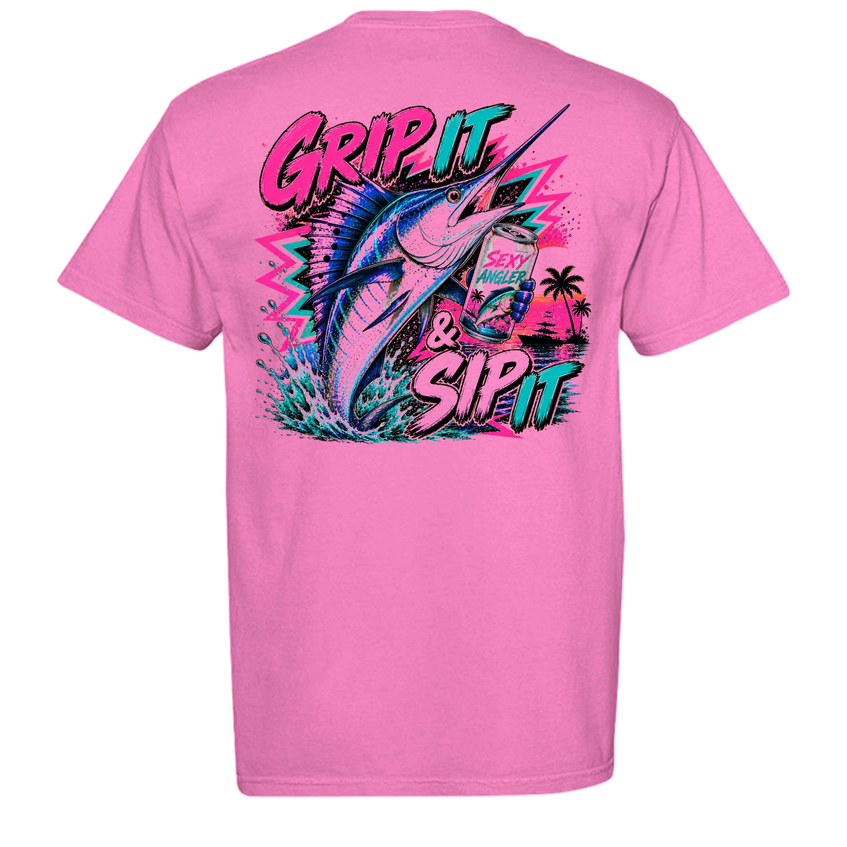 NEON PINK - C1717 - BACK