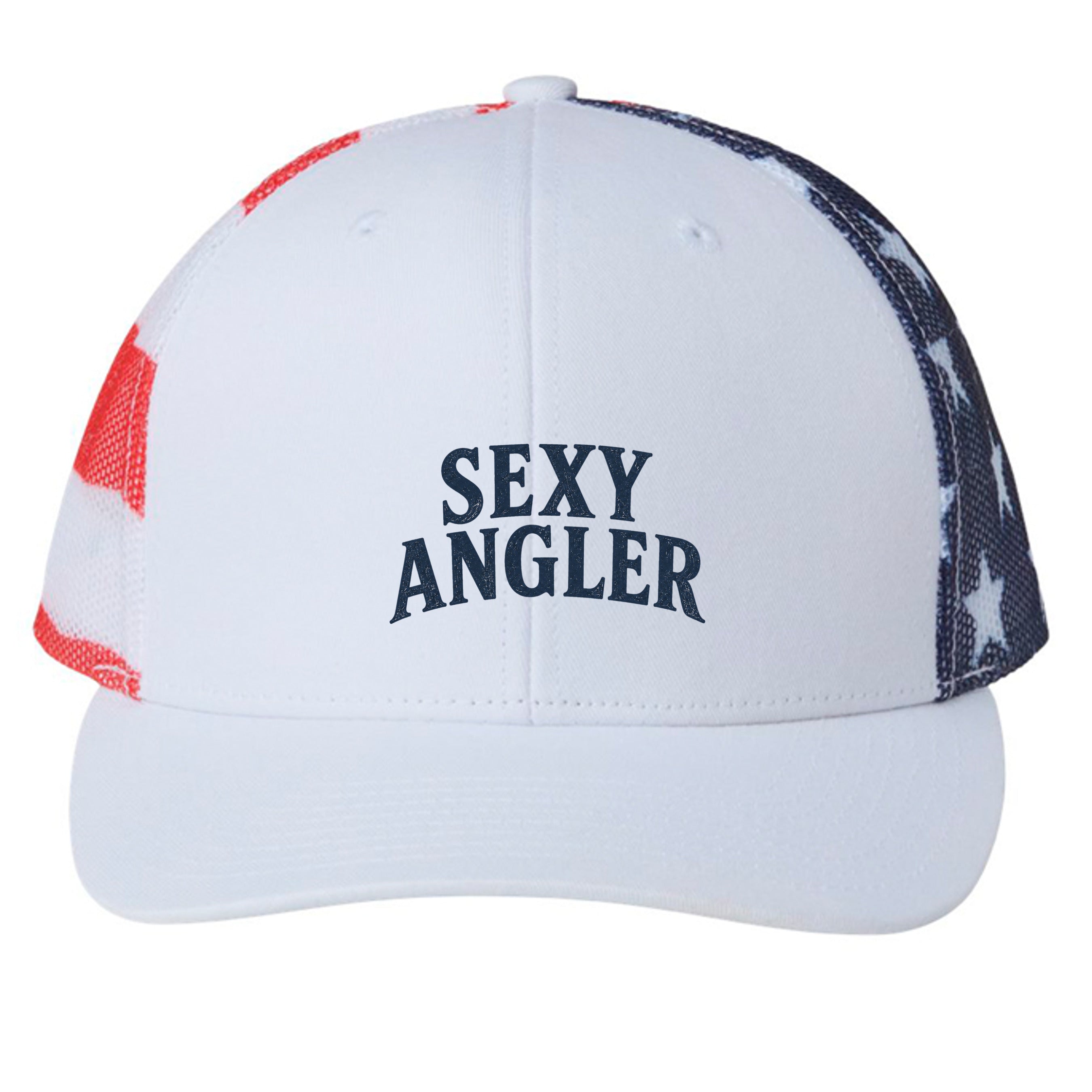 White/ USA Flag - S700M - FRONT