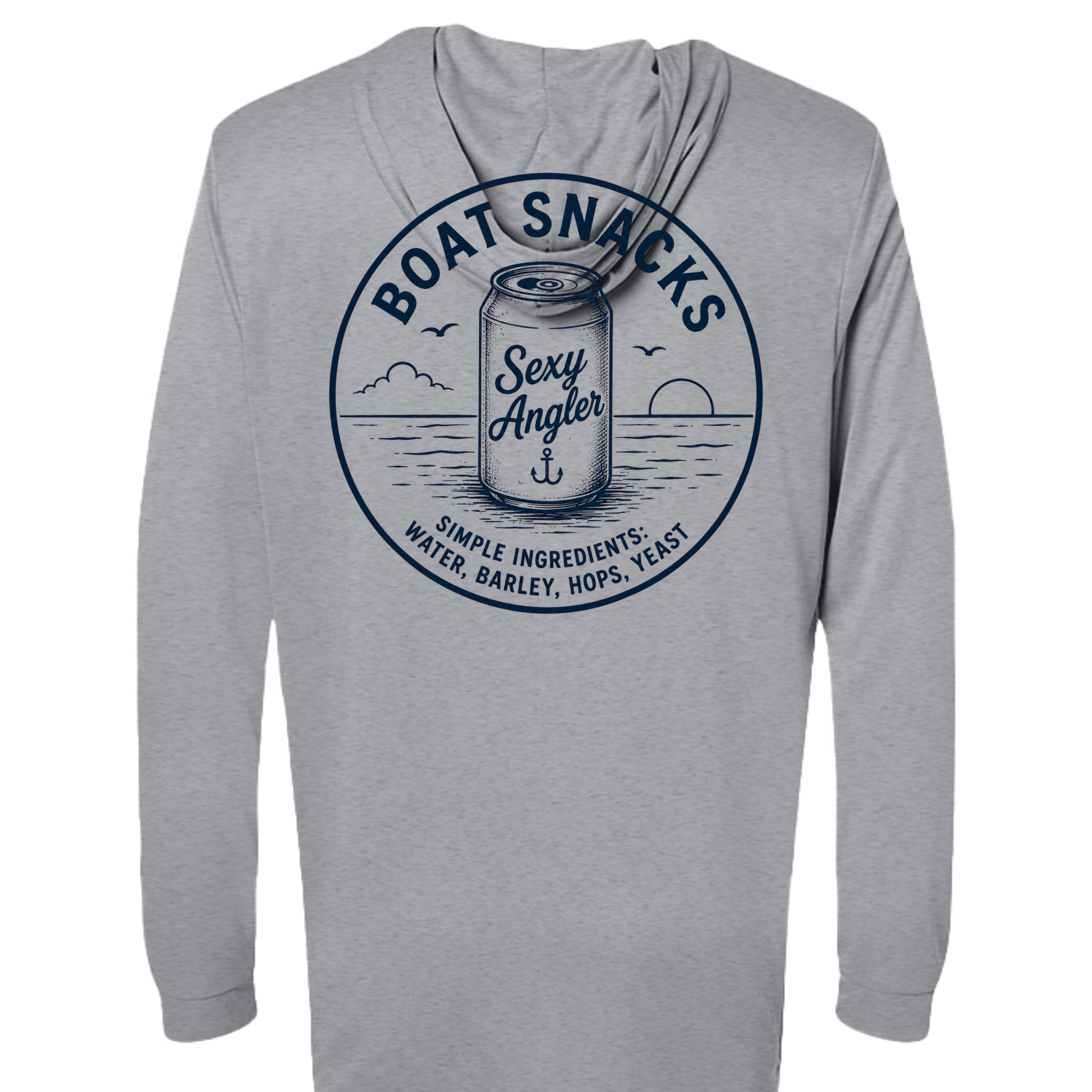 Heather Grey - 220P - BACK